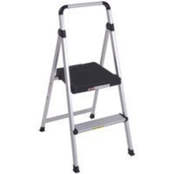 Cosco Cosco 11628ABK4 Folding Step Stool, 225 lb Weight Capacity, Steel 11628ABK4